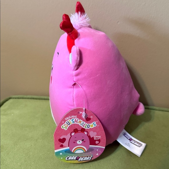 Squishmallows Care Bears Valentine’s Day Cheer Bear - Picture 10 of 13